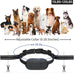 Dog training collar with remote, waterproof, adjustable control, beep and vibration modes, 2000FT range, rechargeable, fits small medium large dogs 15–120 lbs (Black)