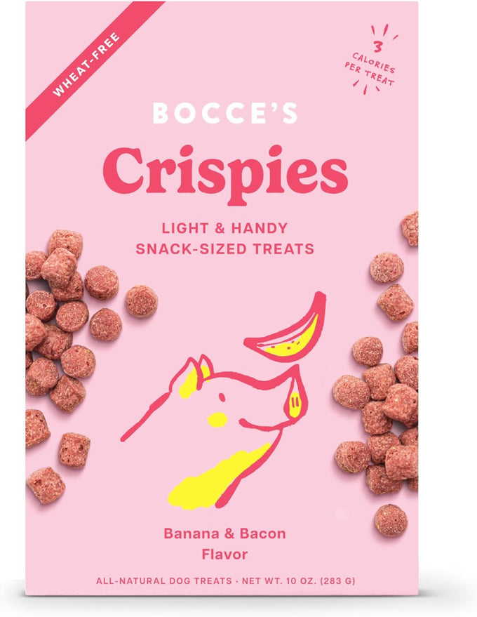 Bocce's Bakery PB + Blueberry Crispies low-calorie, wheat-free dog treats, 10 oz