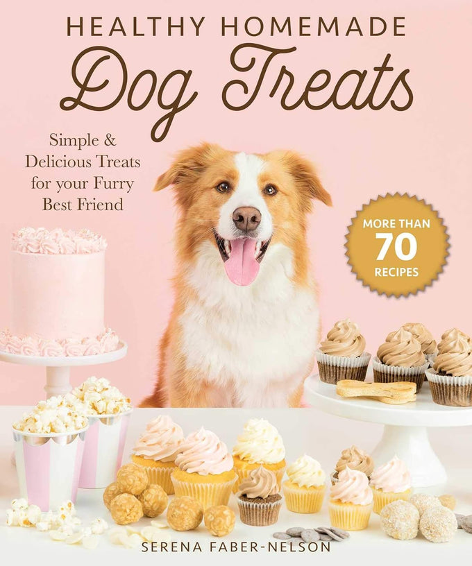 Healthy homemade dog treats cookbook with 70 simple and delicious recipes for pet owners