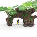 realaqcc artificial driftwood cave aquarium decor ornaments for betta fish tank accessories