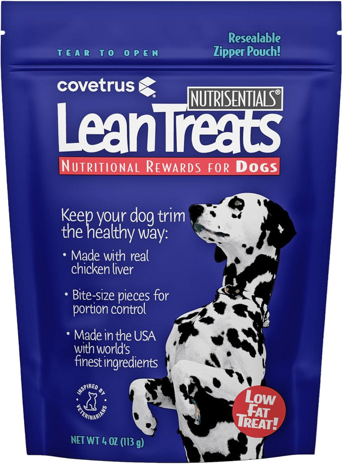 Covetrus Nutrisential Lean Treats for Small, Medium, and Large Dogs, Soft Chicken Flavor, 10 Pack, 4oz
