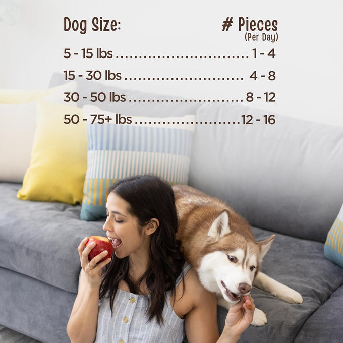 Full Moon human-grade, all-natural chicken apple sausage for dogs 12.0 oz
