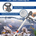 qzq aquarium gravel vacuum cleaner tools fish tank cleaning kit for aquarium thermometers fish net kit