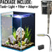 1.5 gallon nano glass aquarium starter kit for aquascape and small betta fish tanks