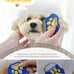 Pethroom stainless steel pet eye comb for cats and dogs, gentle grooming tool with compact design