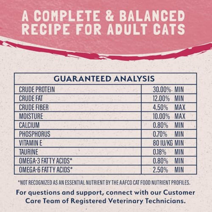 Natural Balance Limited Ingredient Adult Grain-Free Dry Cat Food - Balanced Nutrition - Soy-Free, Corn-Free Limited Ingredient Formula - 10 lb - Salmon & Green Pea Recipe