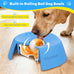 Yipetor 3/4 Cup Enrichment Ball-Roll Dog Lick Bowl for Large Medium Small Breeds Dietary Supplement