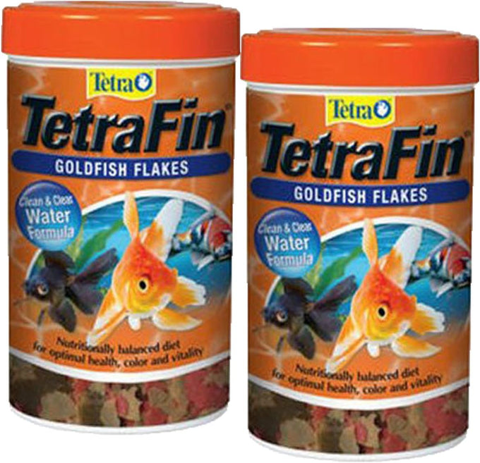 Tetra TetraFin Goldfish Flakes Food with ProCare, 4.4 oz, Nutritious for Cold-Water Fish Immune Support