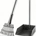 Pooper Scooper, stainless steel, long handle, medium small dog, heavy duty, pet supplies