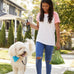 Lavender scented 13" x 9" leakproof dog poop bags rolls, 240 count, strong and sturdy waste bags for pets