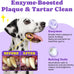 No-Rinse Dog Dental Care Wipes, 50-Count, Safe for Cats & Dogs, Removes Plaque & Tartar, Natural Ingredients, Gentle Finger Wipes