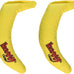 Yeowww! Yellow Banana Catnip Toy, 100% Organic, Handmade in USA, 2 Pack Fun Textures