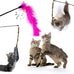 ailuki 35-pc cat toys kitten toys assortment variety catnip toy set for cat puppy kitty