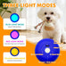 blue rotating interactive cat toy with voice recordable auto rolling pet toy for indoor cats & small dogs