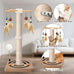 paroto sisal cat tree tower scratching post for indoor cats adults kittens interactive toys 25 inches