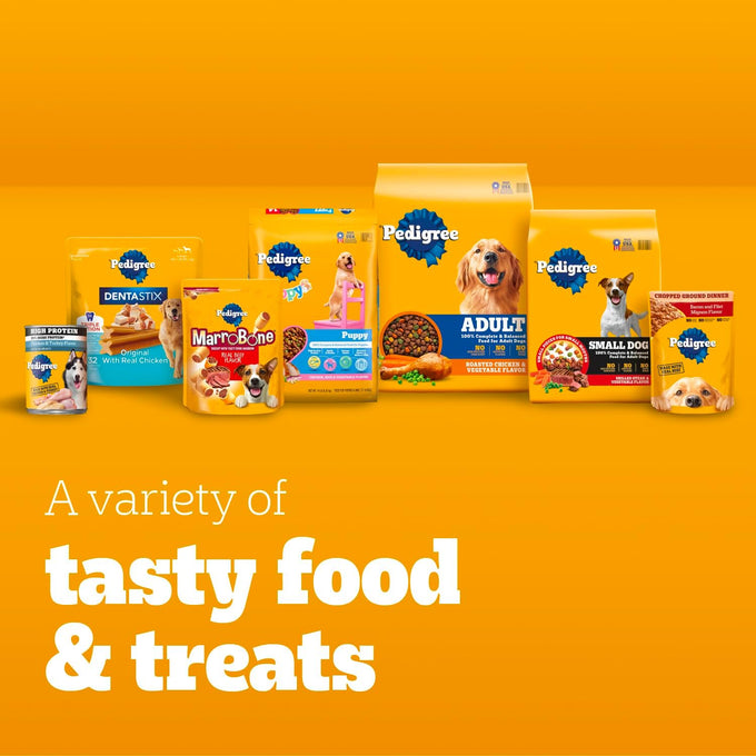 Pedigree High Protein Wet Dog Food, Variety Pack, 13.2 oz