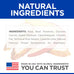 Hills grain free soft baked naturals beef sweet potato dog treats 8oz bag usa made