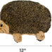 outward hound hedgehogz soft plush hedgehog dog toy, grunts & squeaks, xl, 12" x 8.5" x 9"