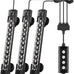 hygger 24/7 Full Spectrum Aquarium LED Light with Synchronized Control, Adjustable Timer, Brightness, and Colors, 3-Row Beads, IP68 Waterproof