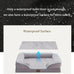 Bedfolks Orthopedic Dog Sofa Bed for Small Dogs, Waterproof Egg Foam Couch with Removable Washable Cover, Light Grey, 24"x18"x6"