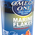 Omega One Garlic Marine Flakes for saltwater fish, 5.3 oz, sinking flakes with omega 3 fatty acids and natural color enhancers