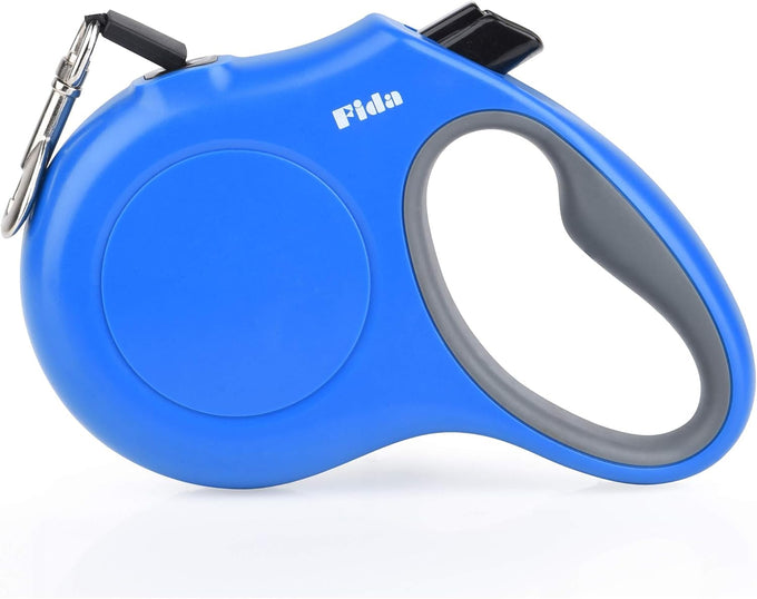 Fida 16ft 360° Tangle Free Retractable Dog Leash for Small Dogs up to 26 lbs, Black