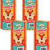 Mr. Bird Flaming Hot Feast 4-inch Small Cylinder Bird Feeder (Pack of 4)