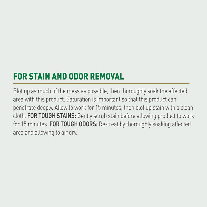 Nature's Miracle Enzymatic Urine Destroyer Plus for Dogs, 32 oz, Severe Stain Removal Formula