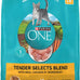 Purina one natural dry cat food tender selects blend with real chicken 16 lb bag