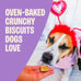 Old Mother Hubbard Natural Peanut Butter Flavor Dog Biscuits, 6 oz Bag, Valentine's Day Seasonal Treats