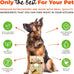 NutriChomps 6-inch Rawhide-Free Dog Treats, Healthy, Real Chicken, Peanut Butter and Milk Flavors, Pack of 4