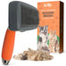 Gopets 2-in-1 dematting comb for dogs and cats, double-sided dog brush for shedding and deshedding