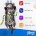 Cat Dancer Products Charmer Interactive Cat Toy with Polycarbonate Wand and Colorful Fabric