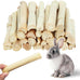 jorewood 33pcs rabbit chew sticks natural timothy grass molar teeth stick guinea pig toys
