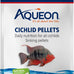 Aqueon Cichlid Medium Slow Sinking Fish Food Pellets, 3mm, 25 Ounce, Shrimp and Squid Meal