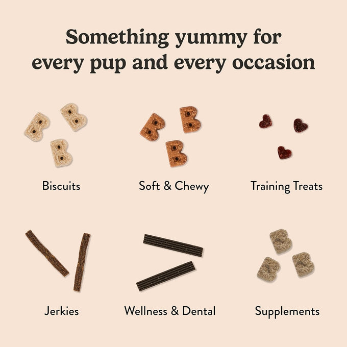 Bocce's Bakery Love Struck Valentine's Dog Treats - Wheat-Free, Natural Soft & Chewy Cookies, Baked in The USA, 6 oz