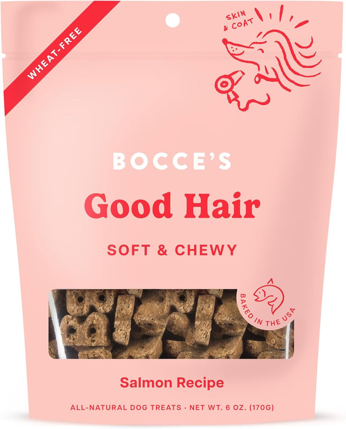 Bocce's Bakery Soft Baked Dailies Sweet Dreams Dog Treats, Wheat-Free, USA Made, Natural, Banana & Honey, 6 oz