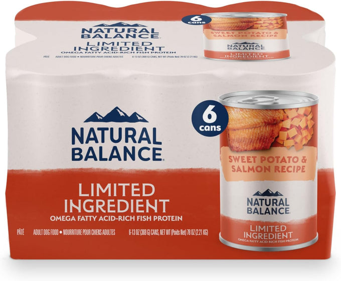Natural Balance Grain-Free Sweet Potato & Salmon Wet Dog Food