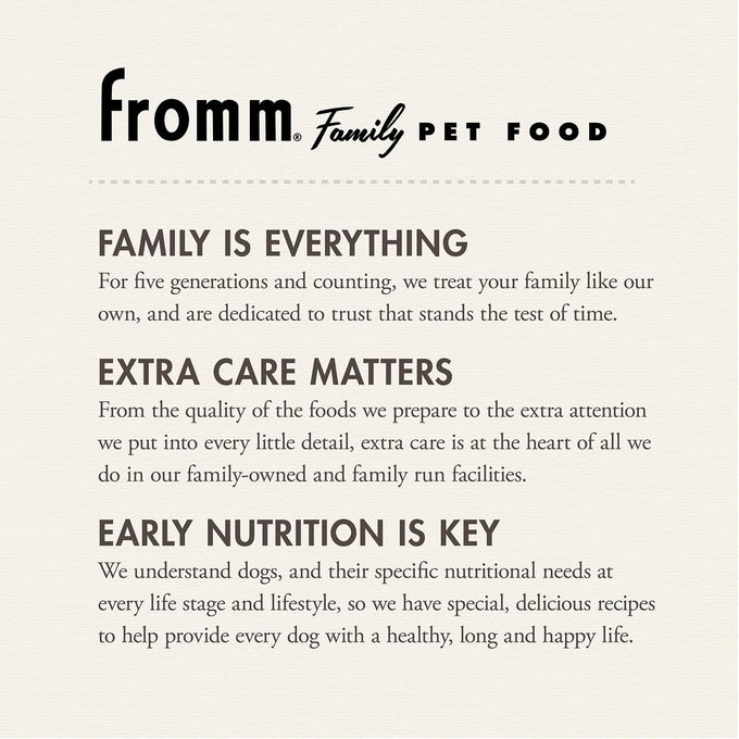 Fromm Puppy Gold Premium Dry Dog Food, Chicken Recipe, 5 lb, Medium & Small Breeds, Family-Owned Facility