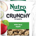 Nutro Crunchy Dog Treats with Real Apple, 5 Calories Per Treat, 16 oz Bag