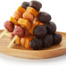 jungle calling multi-flavor kabob dog snacks, made with chicken, duck, beef, sweet potatoes, and pumpkin