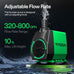 vivosun 800gph submersible pump with 10ft high lift and 6.5ft power cord for aquarium pond and hydroponics use