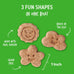 Cloud Star Wag More Bark Less Grain-Free Soft Chews Dog Treats with Natural Chicken & Sweet Potato, Oven-Baked in USA, 5 oz Pouch