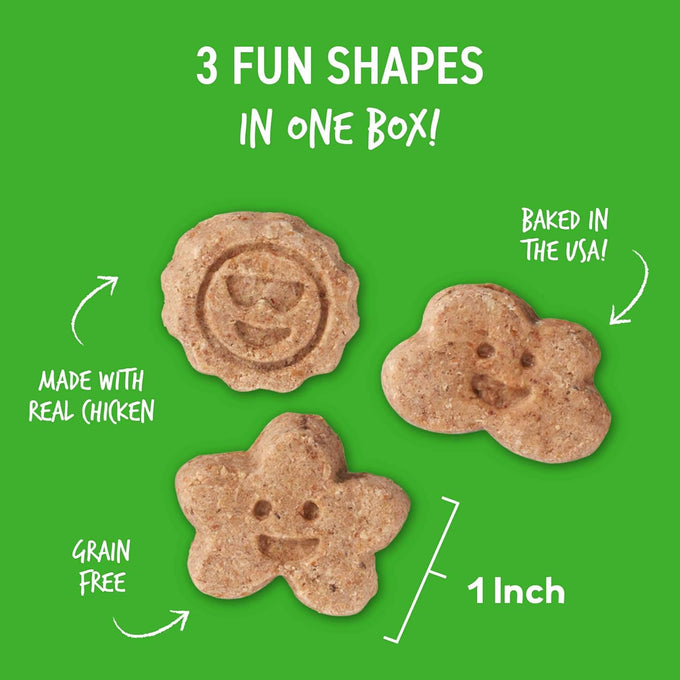 Cloud Star Wag More Bark Less Grain-Free Soft Chews Dog Treats with Natural Chicken & Sweet Potato, Oven-Baked in USA, 5 oz Pouch