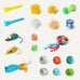 Amazon Basics 20-piece cat toy variety pack for kittens and cats, includes teaser, ball, feather, spring