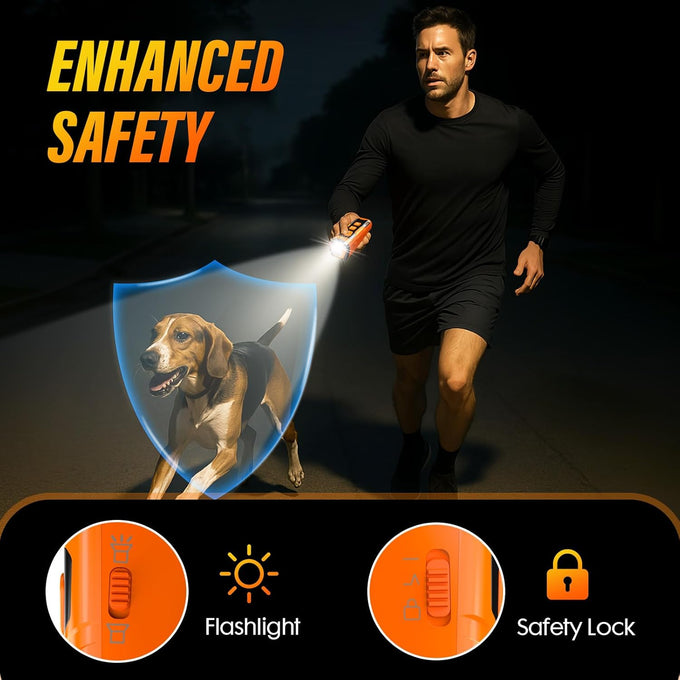yuyqa 3x ultrasonic anti-bark device with 6 training modes, 23 ft range, rechargeable, compact, safe & humane