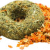 Whisker Nibbler banana carrot hay-based treats for rabbits guinea pigs small animals