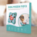 petsta dog puzzle toy, 10 inch x 10 inch x 1.3 inch, squeak button, 16-hole treat dispenser