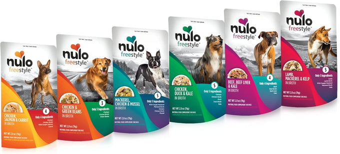 Nulo Freestyle Variety Flavor Grain-Free Puppy & Dog Food Topper