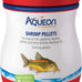 Aqueon sinking shrimp pellets food for tropical fish, goldfish, loaches, catfish, and bottom feeding fish, 6.5 ounces, 9mm diameter